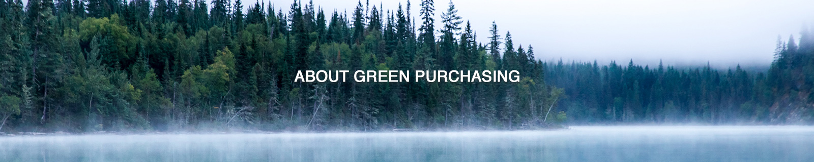 グリーン購入について