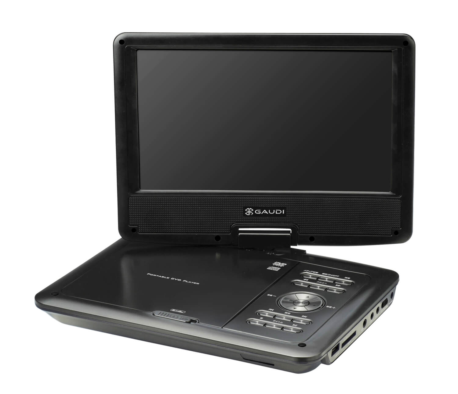 GEO 専用9型 CPRM付ポータブルDVDプレーヤーブラック JT3-911