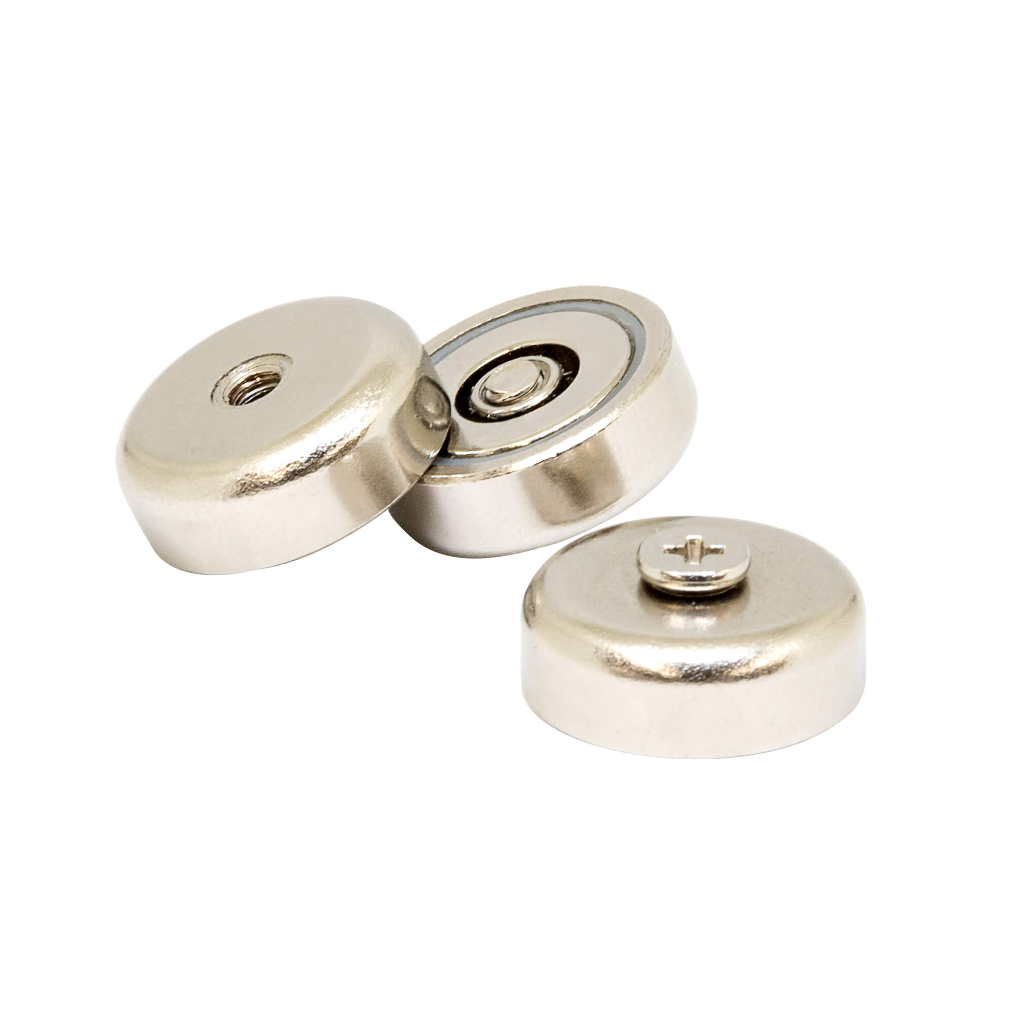 スイッチングハブ対応フック穴取り付け用マグネット 壁掛け用 3個セット MGT3