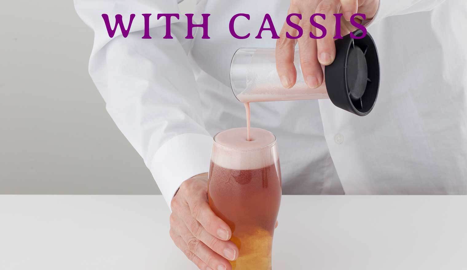 Beer Foamer With Cassis3