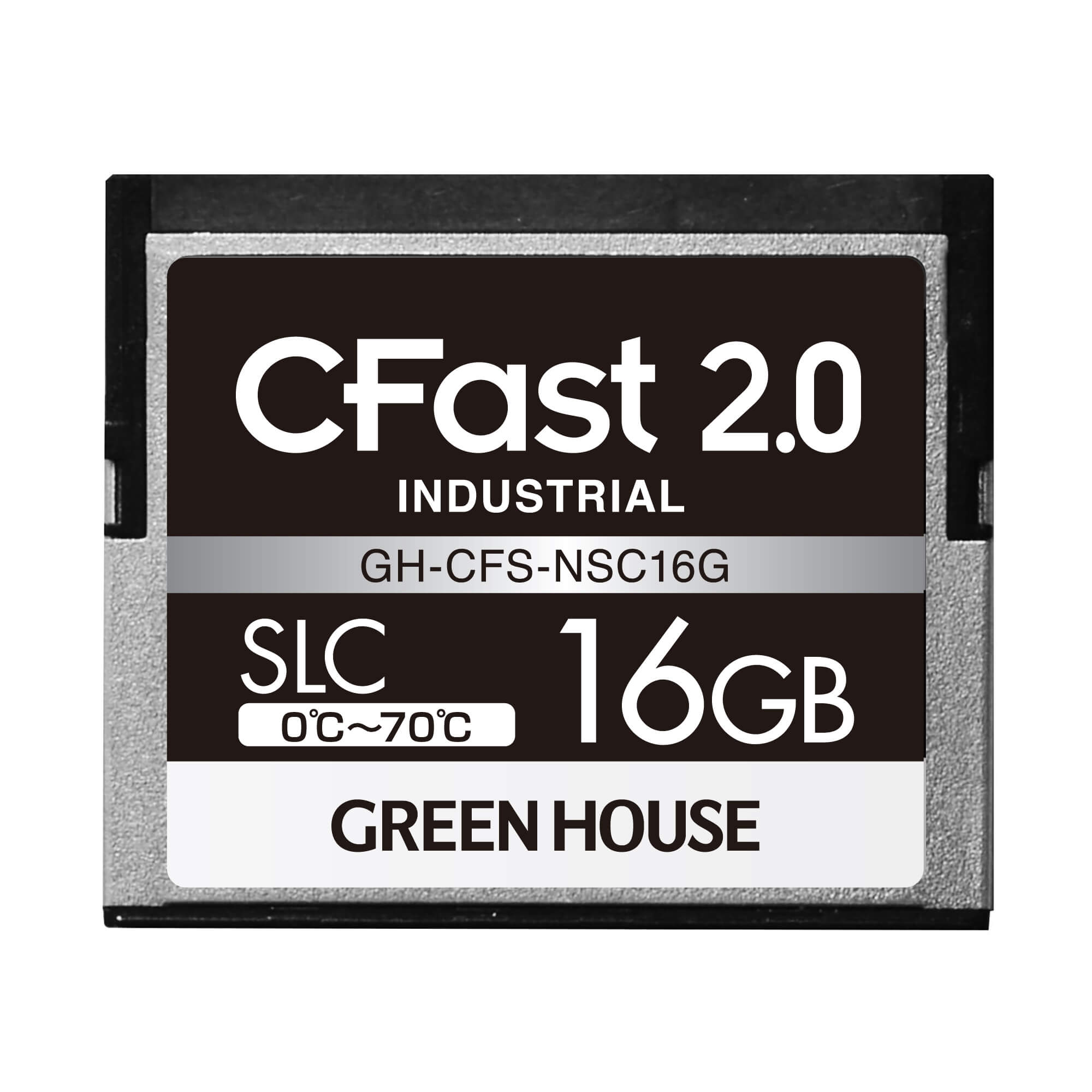CFast(工業用) GH-CFS-NSCシリーズ 16GB