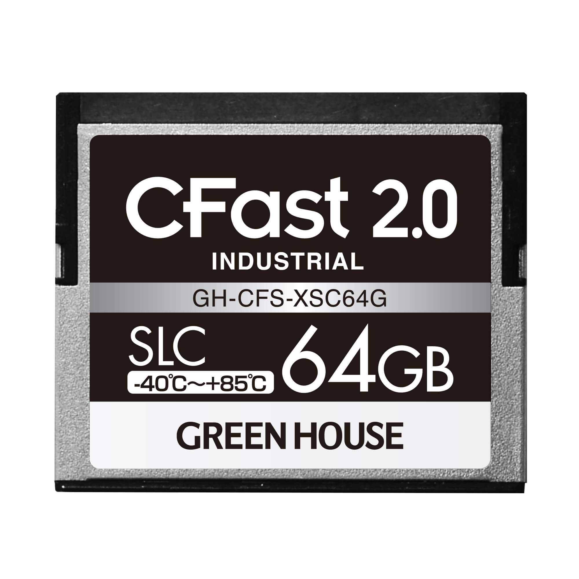 CFast(工業用) GH-CFS-XSCシリーズ 64GB