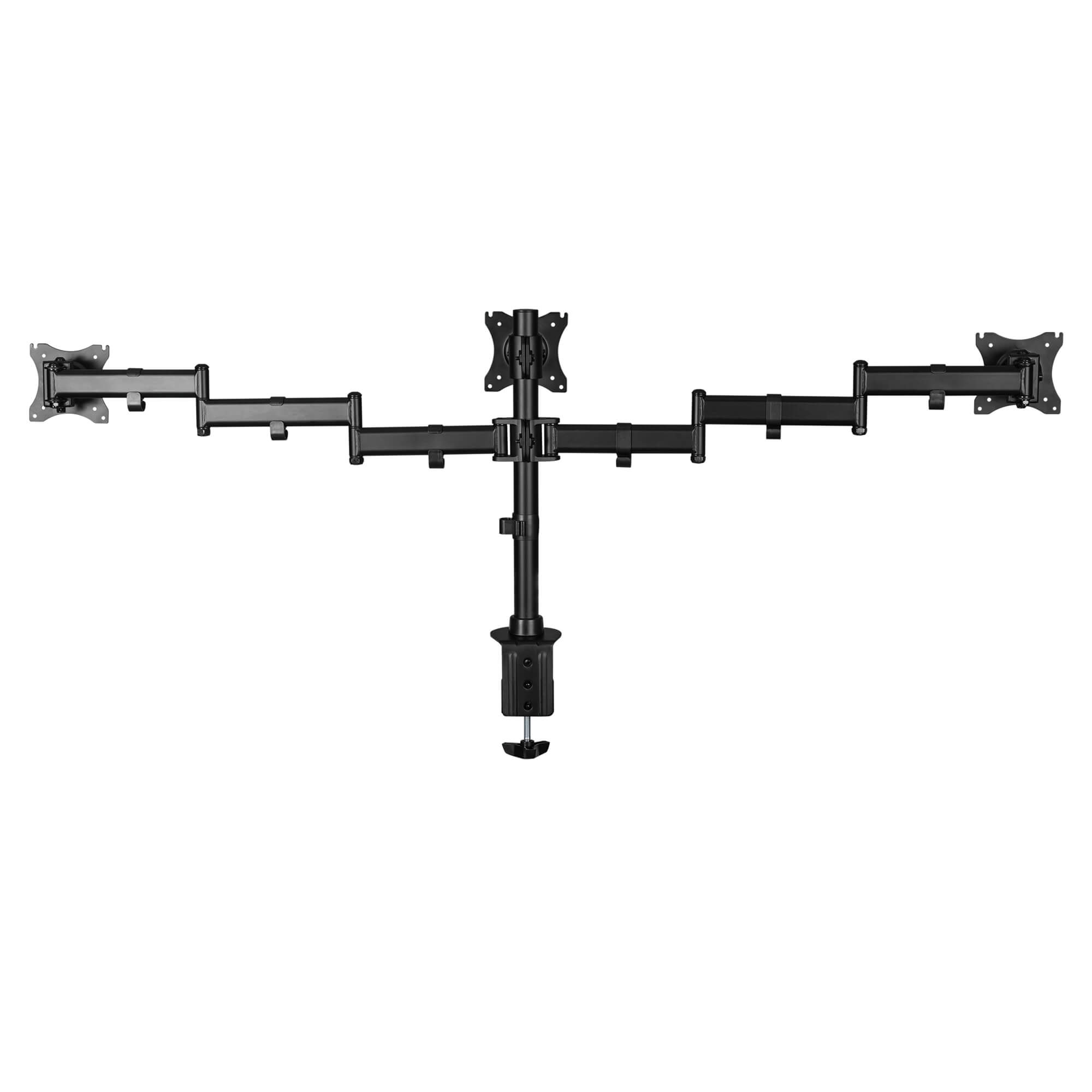 液晶ディスプレイアーム 3画面 クランプ式&グロメット式 | GH-AMCJ01