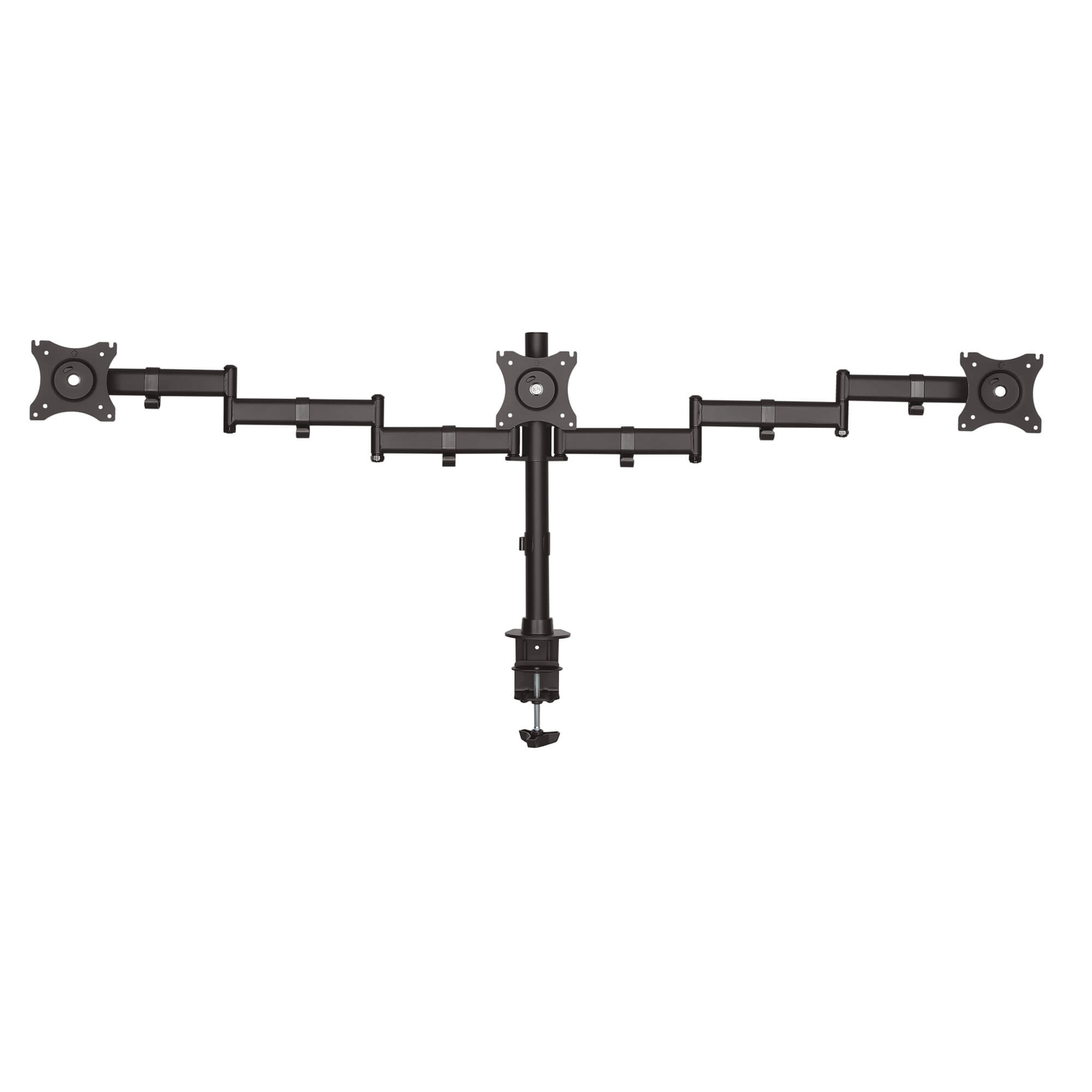 液晶ディスプレイアーム 3画面 クランプ式&グロメット式 | GH-AMCJ01