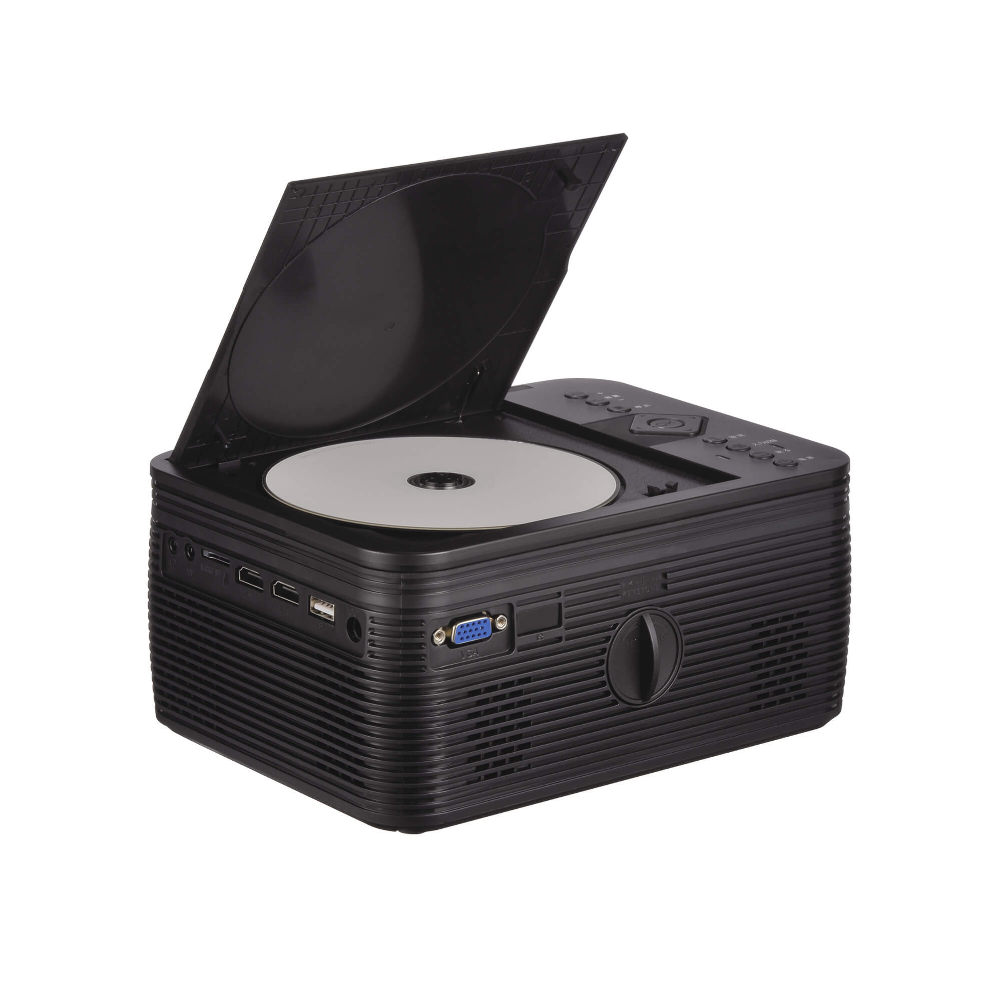 DVD付きプロジェクター | GH-DVPJA-BK