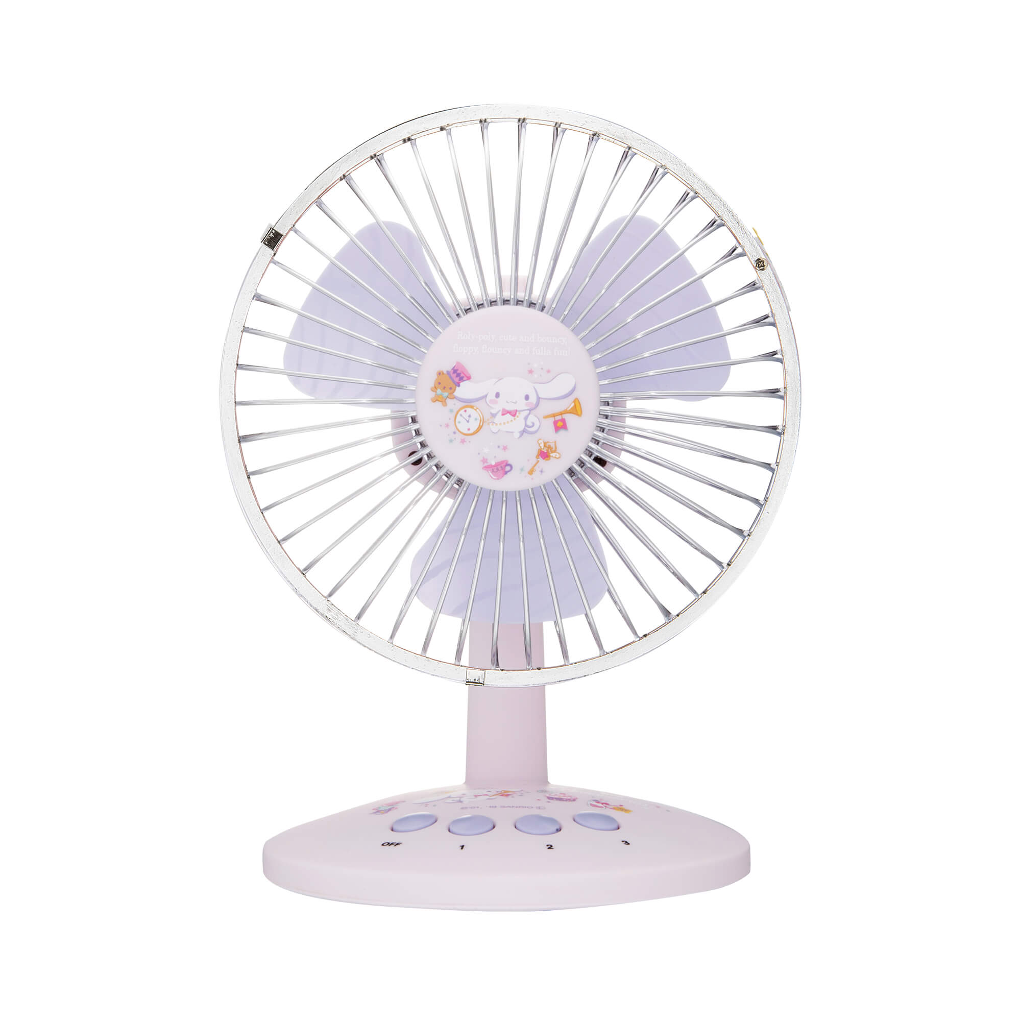 サンリオキャラクターとコラボレーションしたUSB首振り扇風機 | GH-FANSWJシリーズ