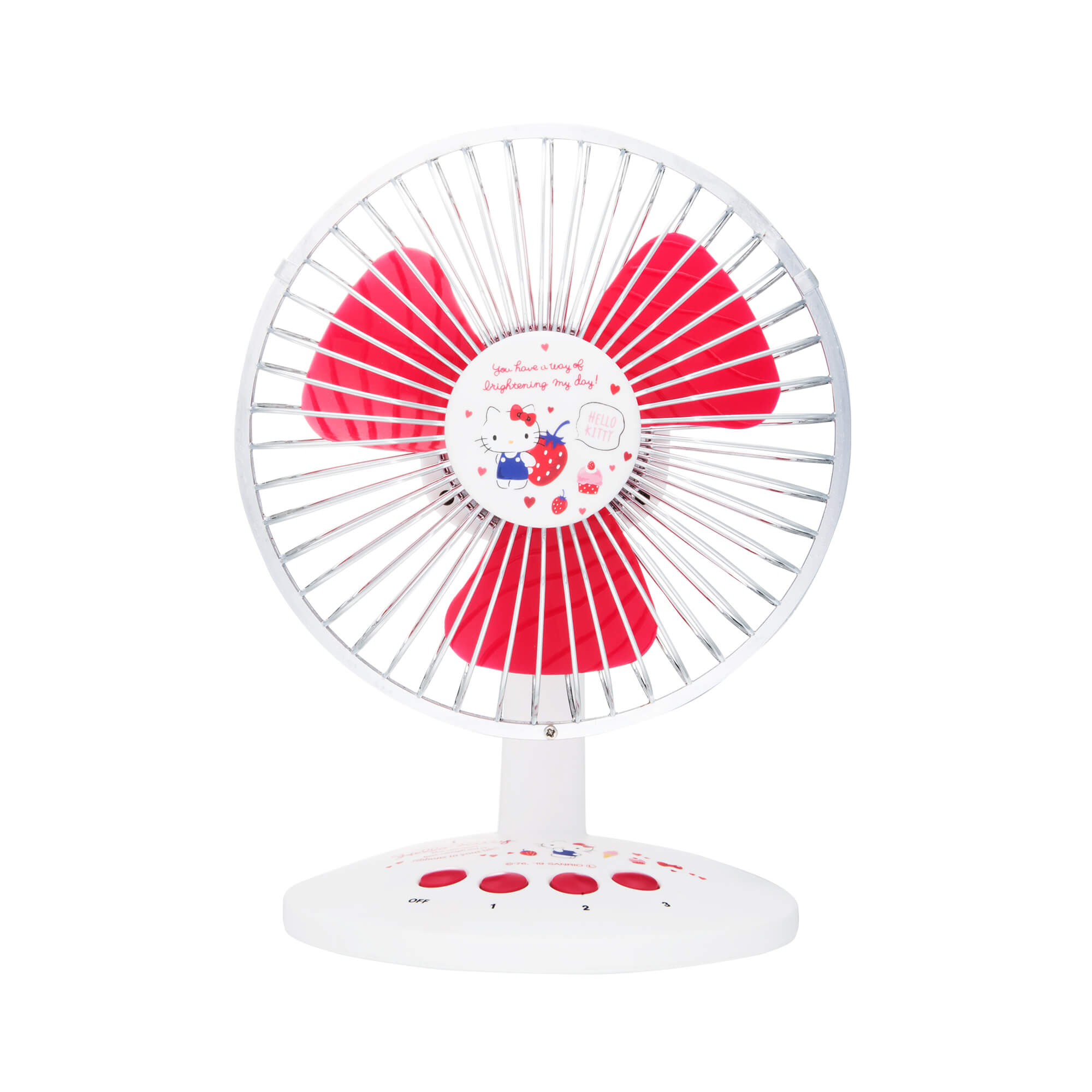 サンリオキャラクターとコラボレーションしたUSB首振り扇風機 | GH-FANSWJシリーズ