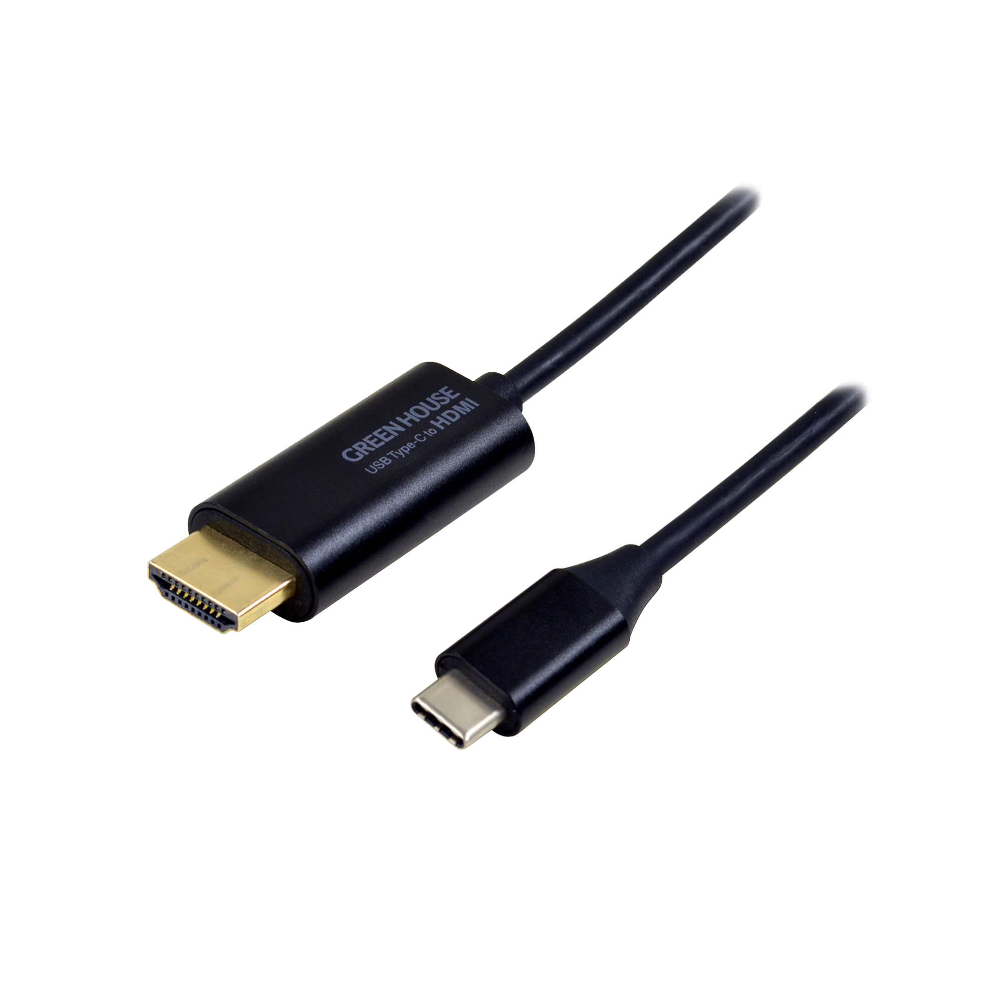 USB Type-C to HDMI変換ケーブル | GH-HALTA2-BK