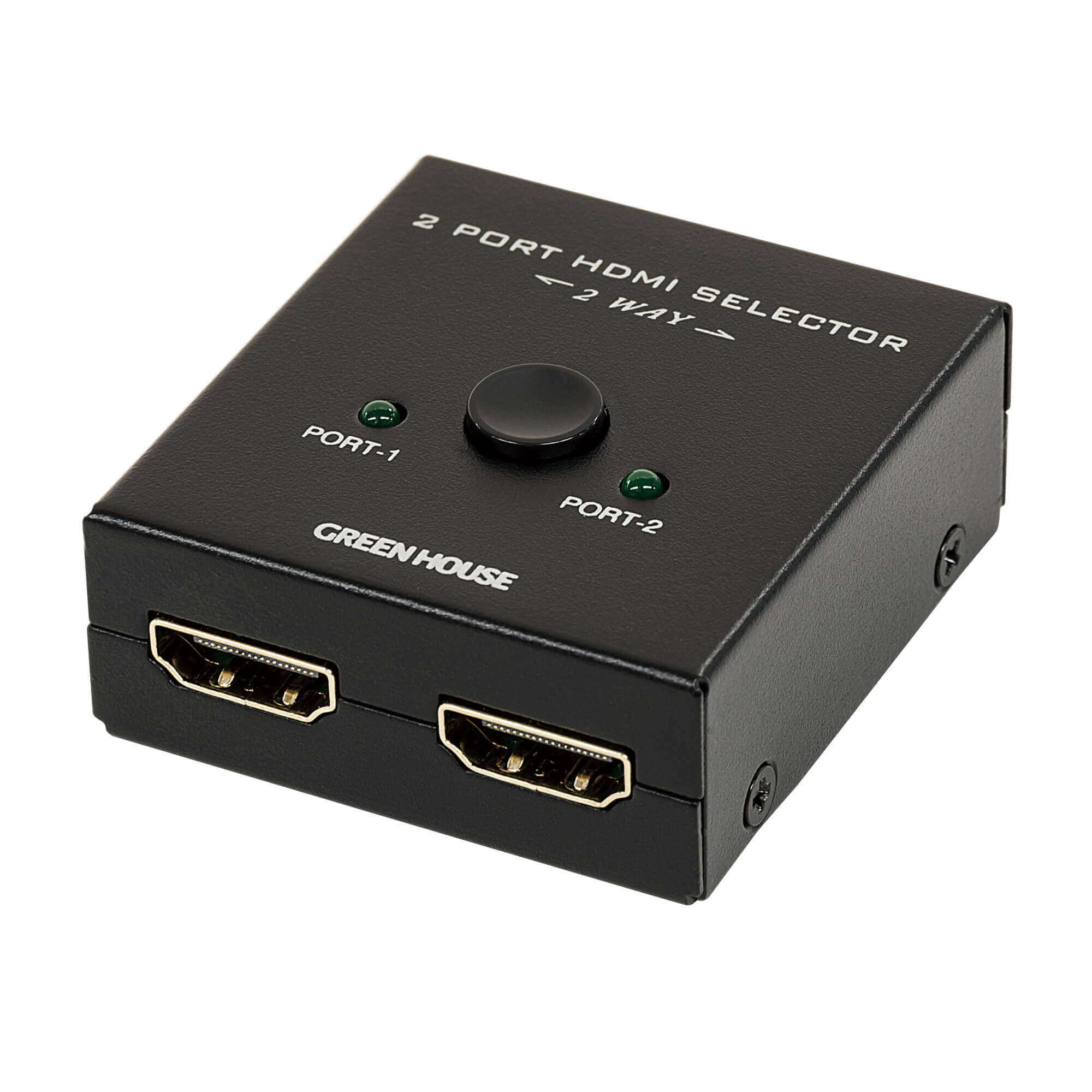 2WAY 2ポートHDMIセレクタ | GH-HSWJ2-BK