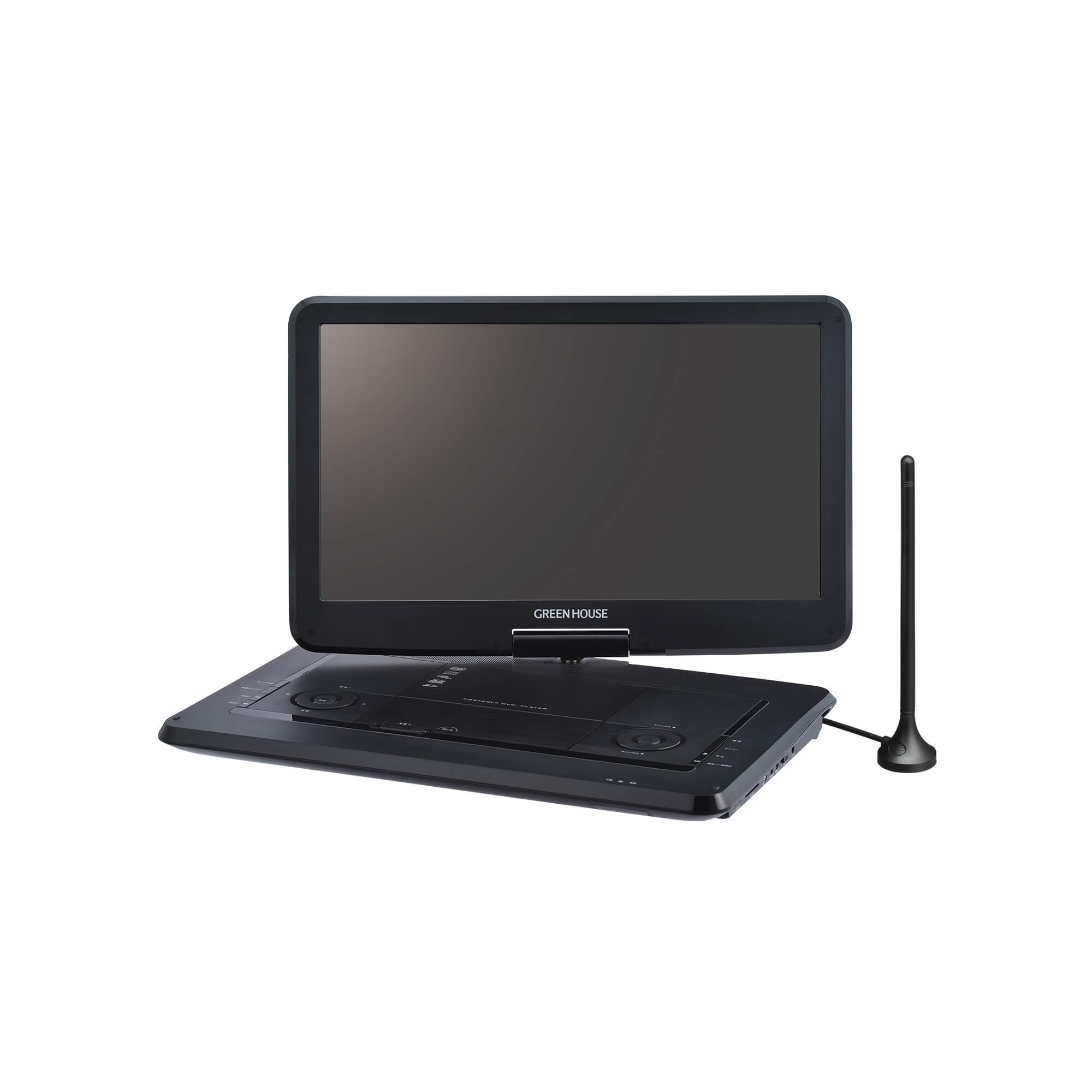 15.6型ワイド液晶ポータブルDVDプレーヤー | GH-PDV15AT-BK