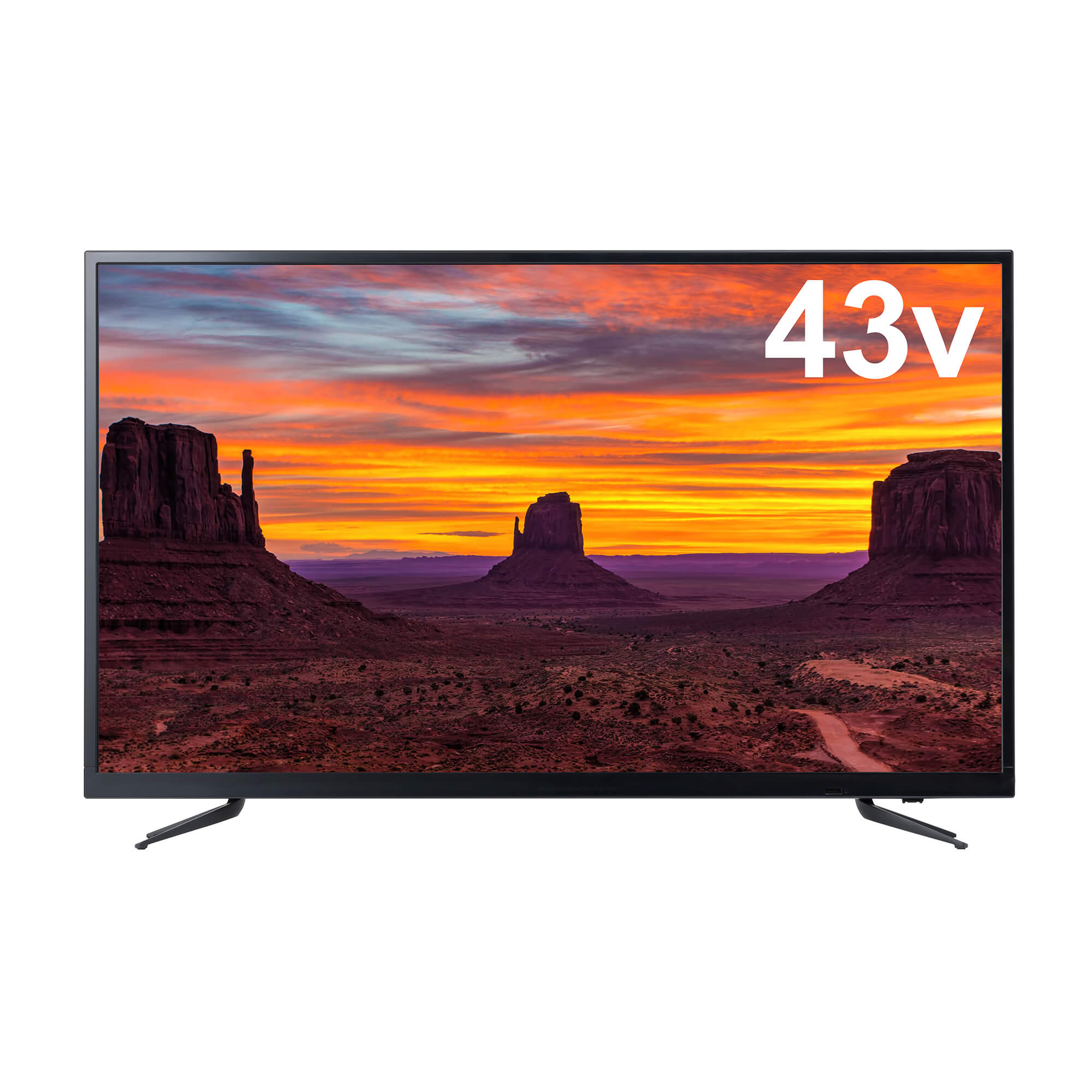 4K/HDR対応43型 液晶テレビ | GH-TV43H-BK