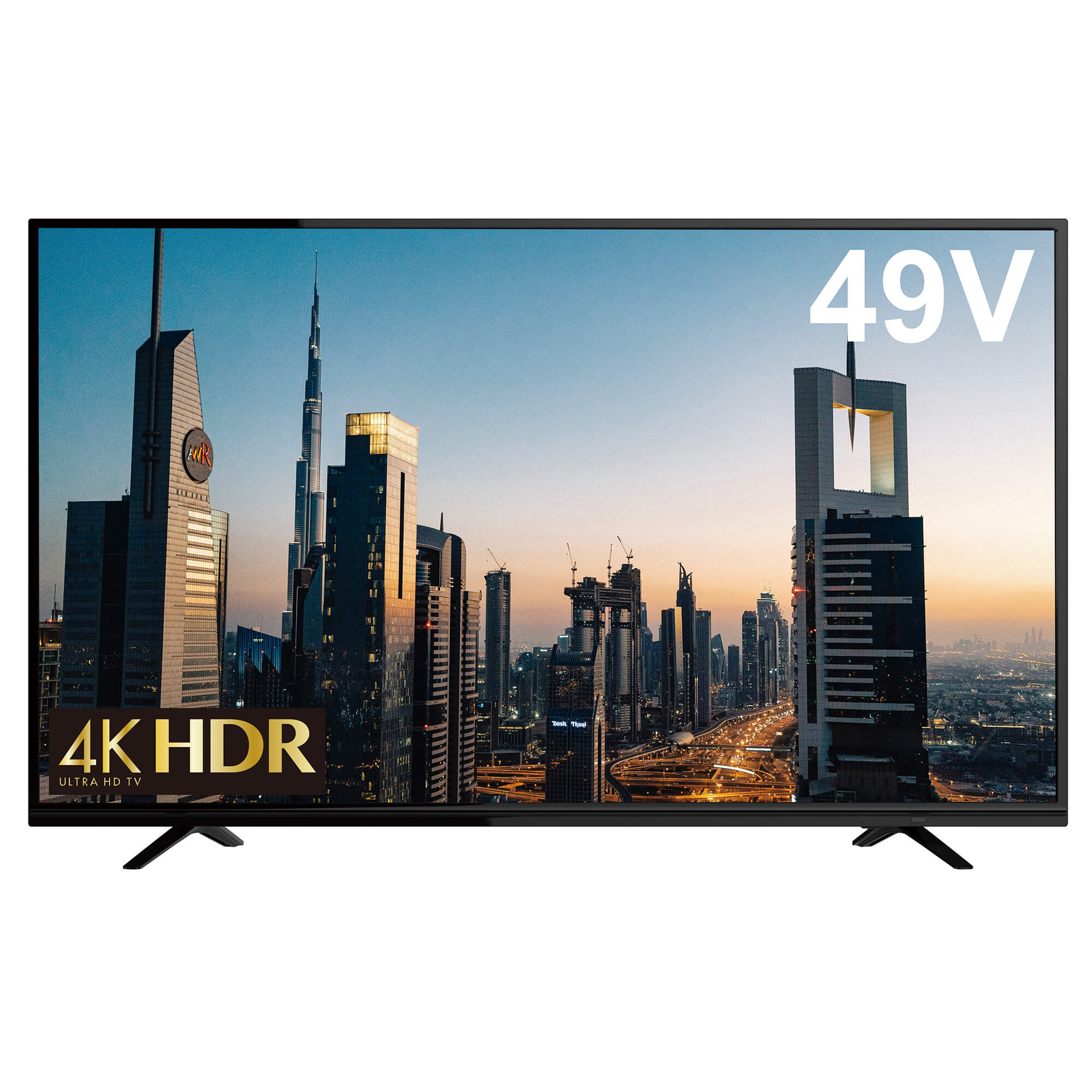 4K/HDR対応49V型液晶テレビ | GH-TV49EG-BK